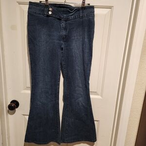 Vintage Y2K Low Rise BEBE Flare Jeans 90S